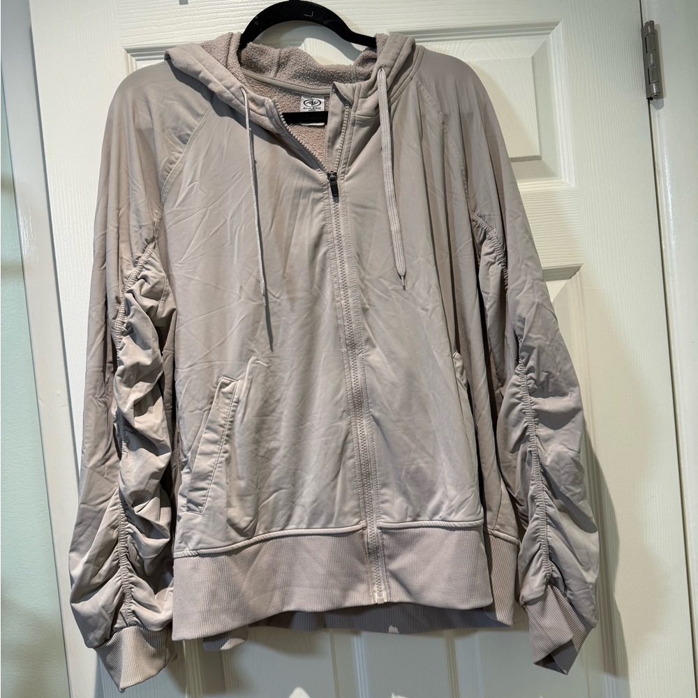 Athletic Works Women's Light Gray Hoodie